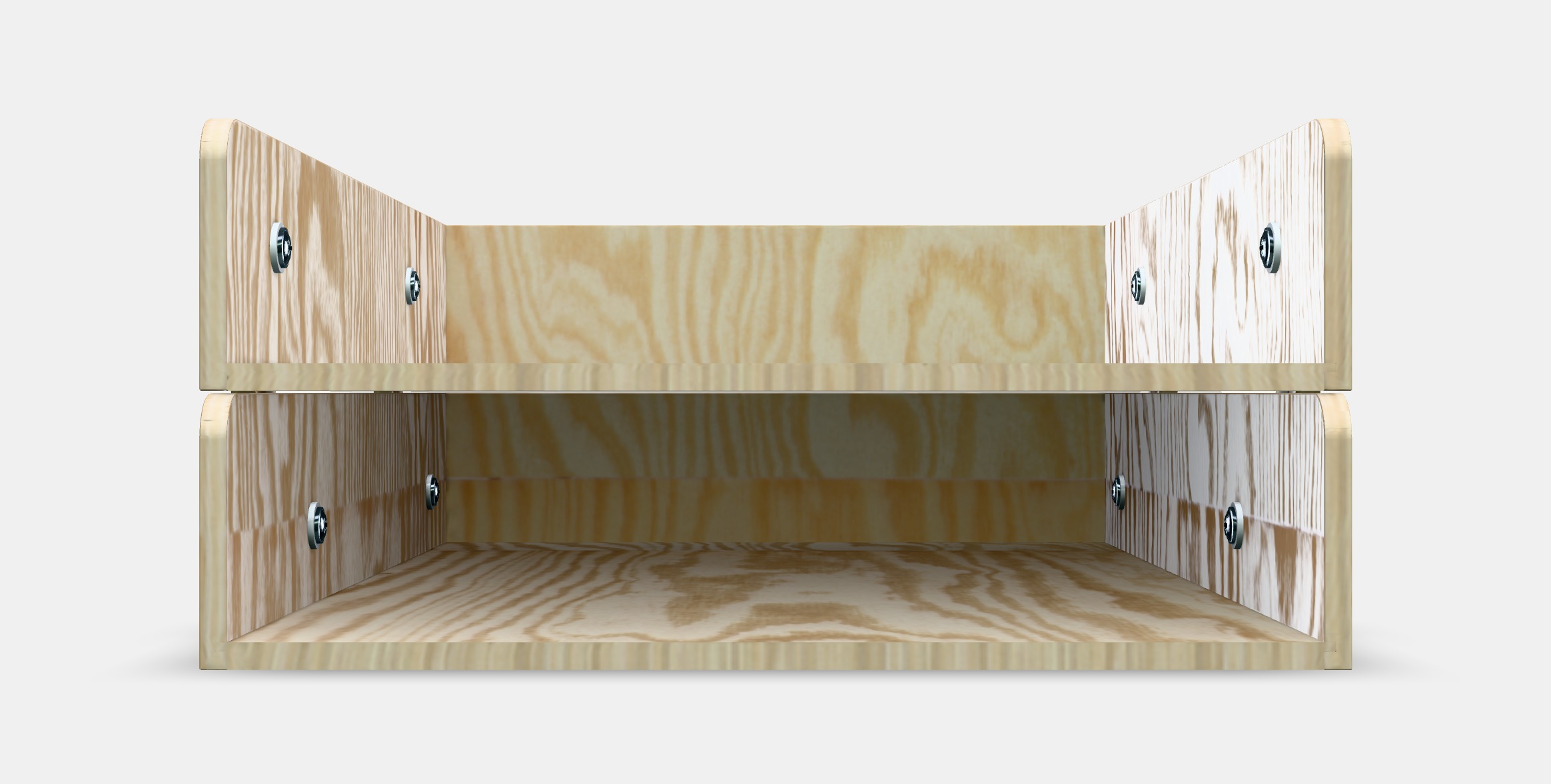 KLAMMEMACKA Letter tray Low-poly 3D model_12