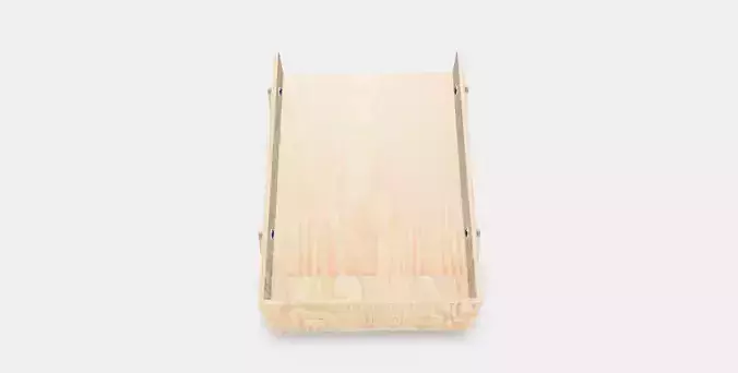 KLAMMEMACKA Letter tray Low-poly 3D model