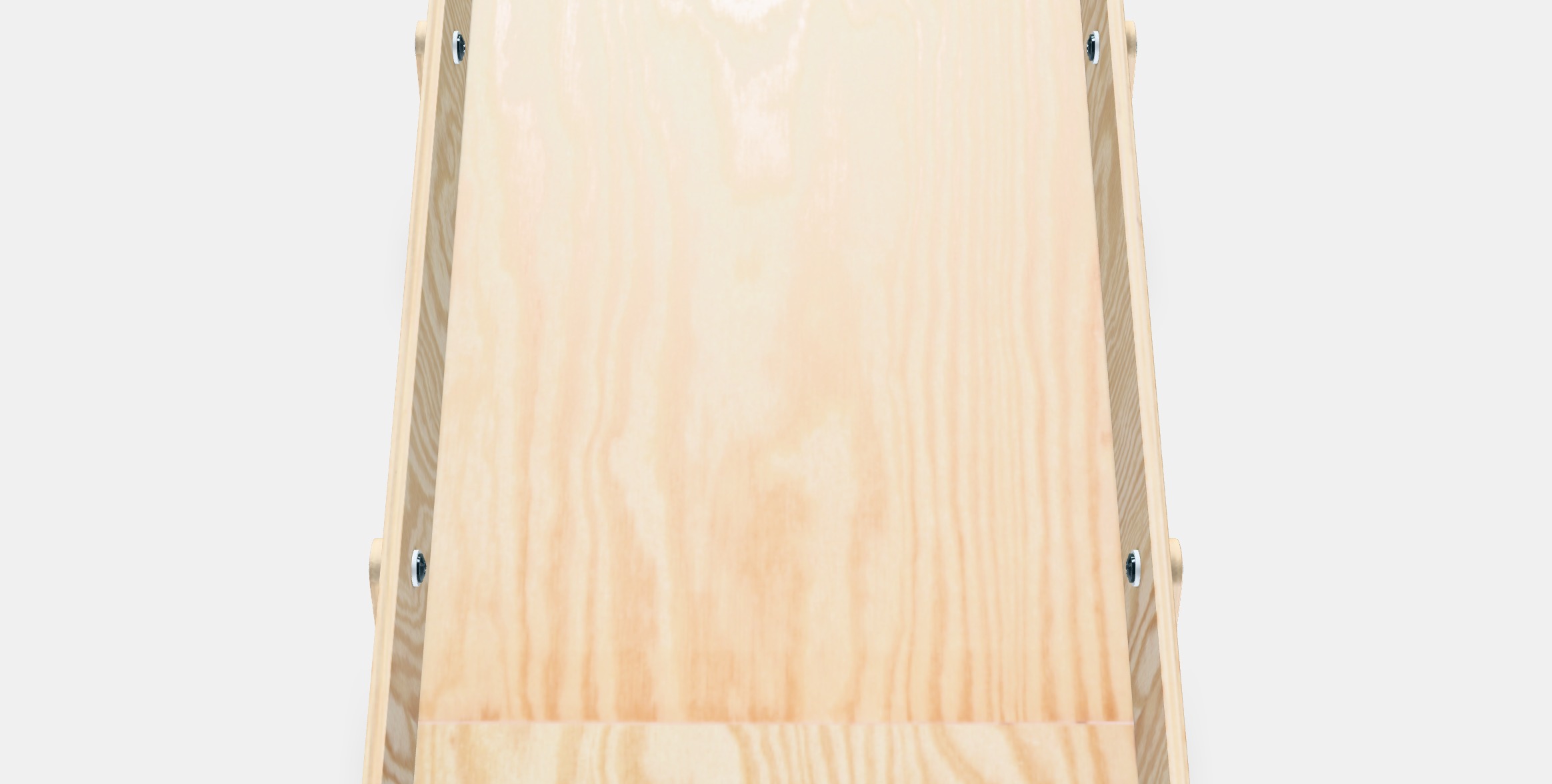 KLAMMEMACKA Letter tray Low-poly 3D model_3