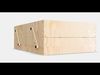 KLAMMEMACKA Letter tray Low-poly 3D model_1