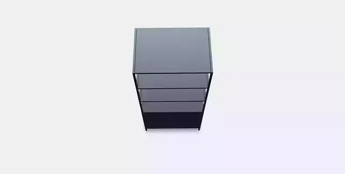 TROTTEN Cabinet with sliding doors 4