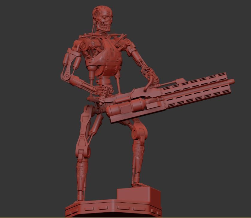 THE TERMINATOR T-800 V2 3D print model_11
