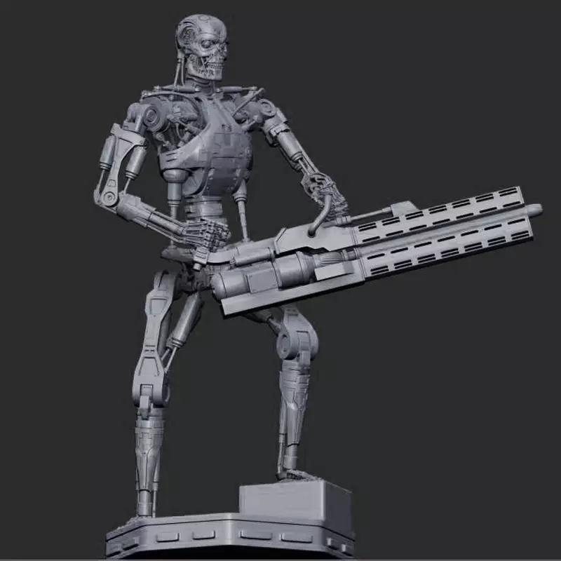 THE TERMINATOR T-800 V2 3D print model_0