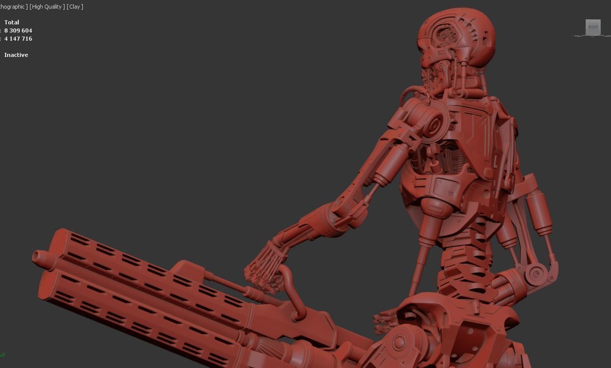 THE TERMINATOR T-800 V2 3D print model_12