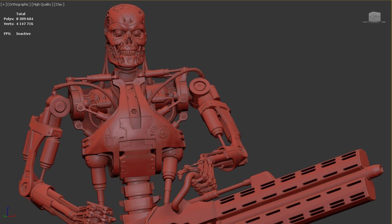 THE TERMINATOR T-800 V2 3D print model_8