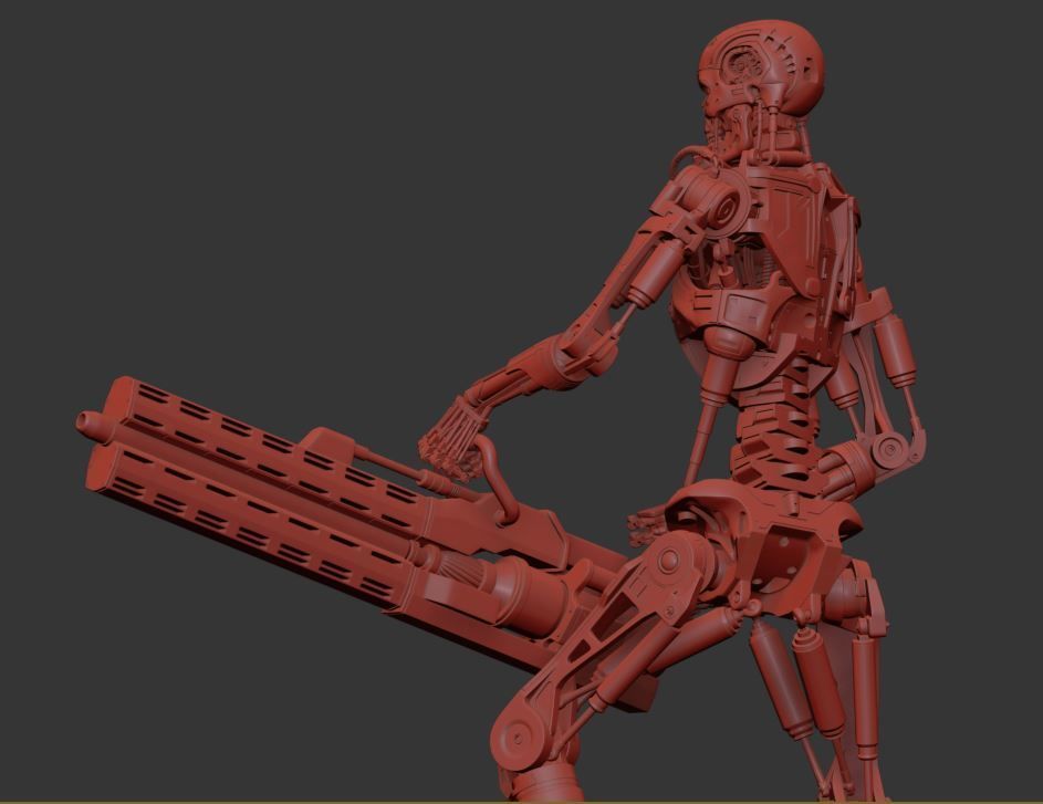 THE TERMINATOR T-800 V2 3D print model_15