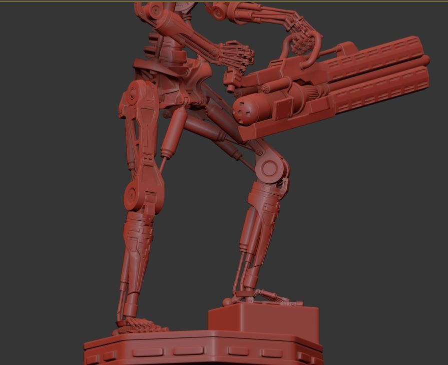 THE TERMINATOR T-800 V2 3D print model_17