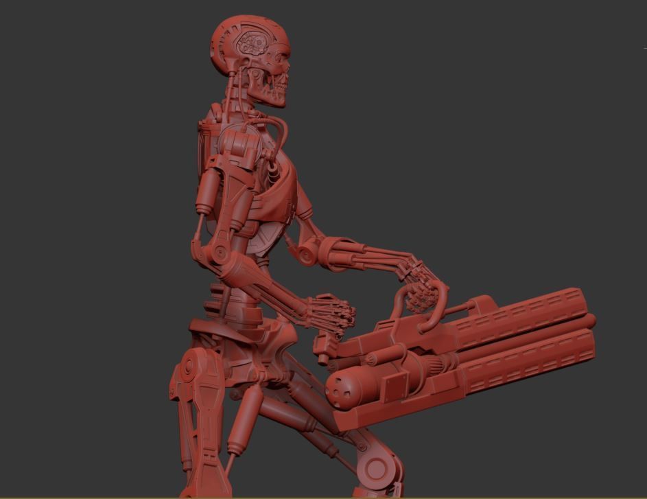 THE TERMINATOR T-800 V2 3D print model_16