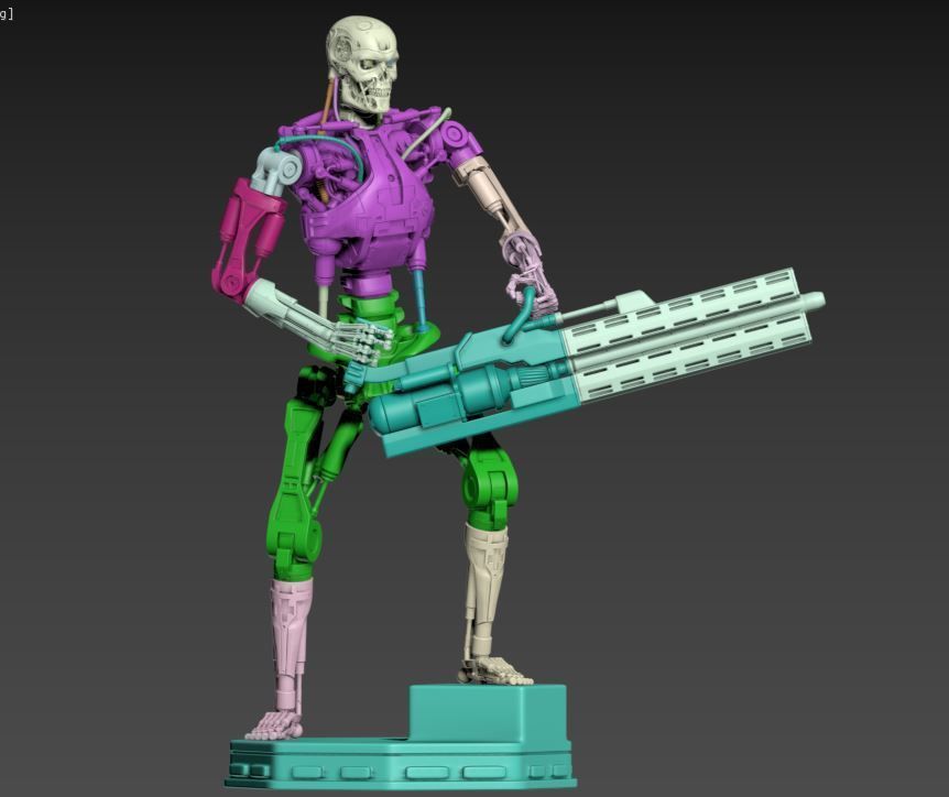 THE TERMINATOR T-800 V2 3D print model_6