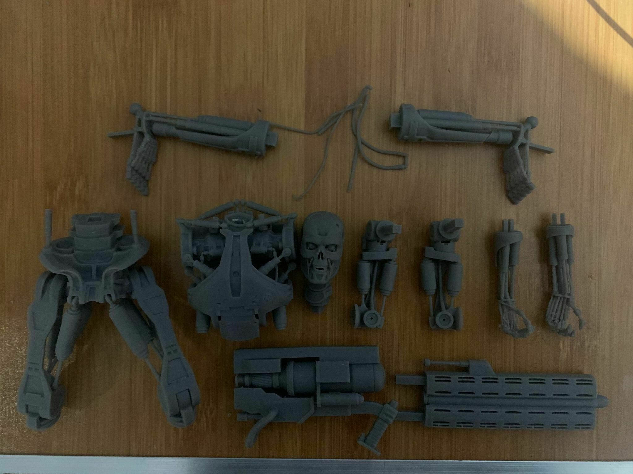 THE TERMINATOR T-800 V2 3D print model_1