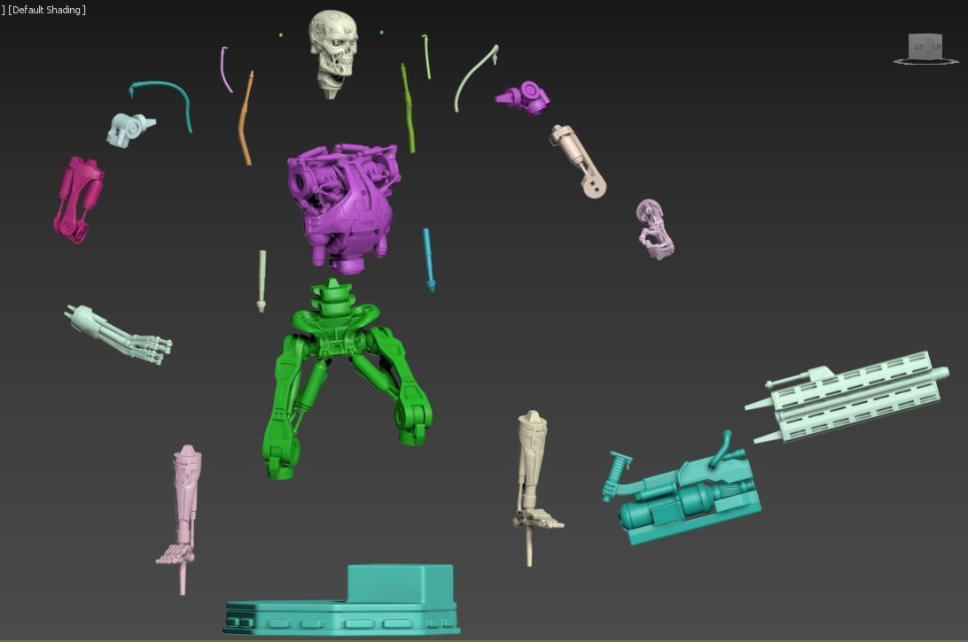 THE TERMINATOR T-800 V2 3D print model_4