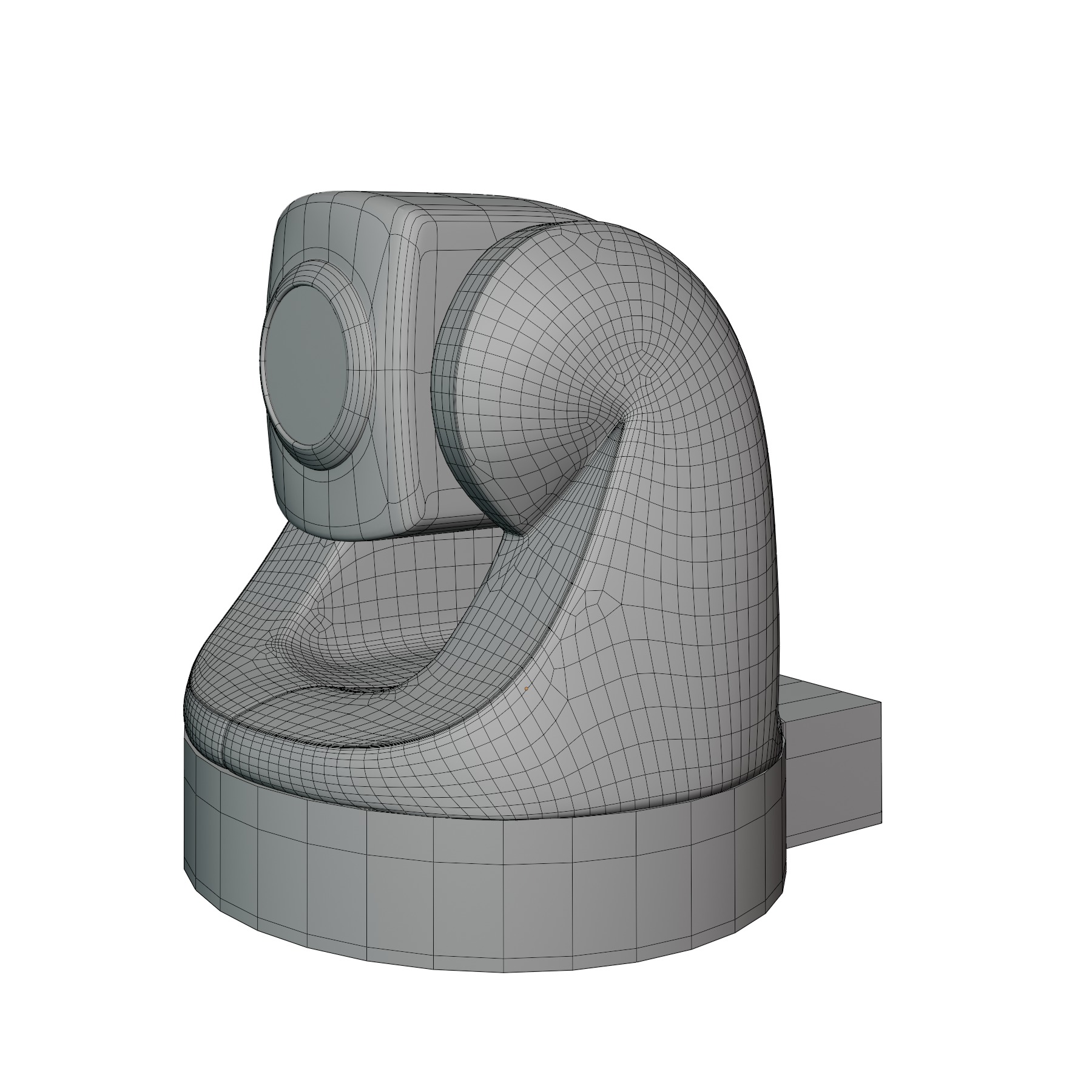 4k web camera technology 3D model_5