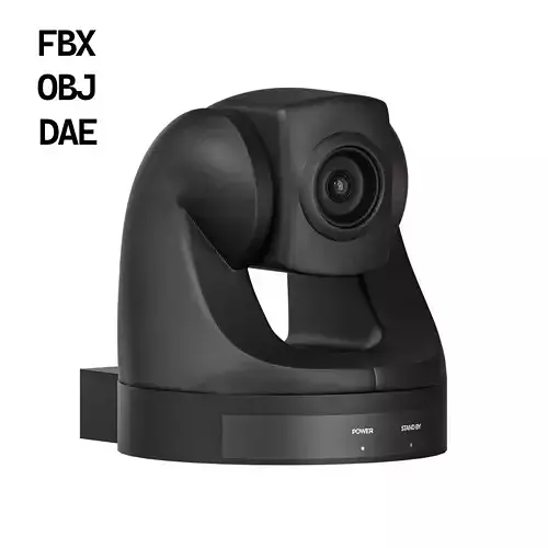 4k web camera technology 3D model