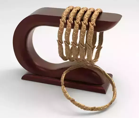 Minimal Bangle Jewelry free 3D model | CGTrader