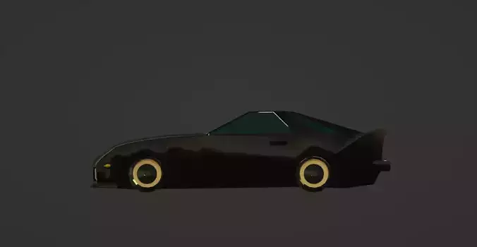 Black Car Model