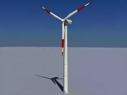 Wind Turbine Land 3D model
