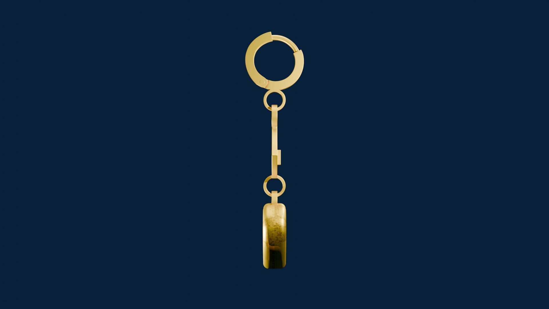 Ear Ring ER03 3D print model_5