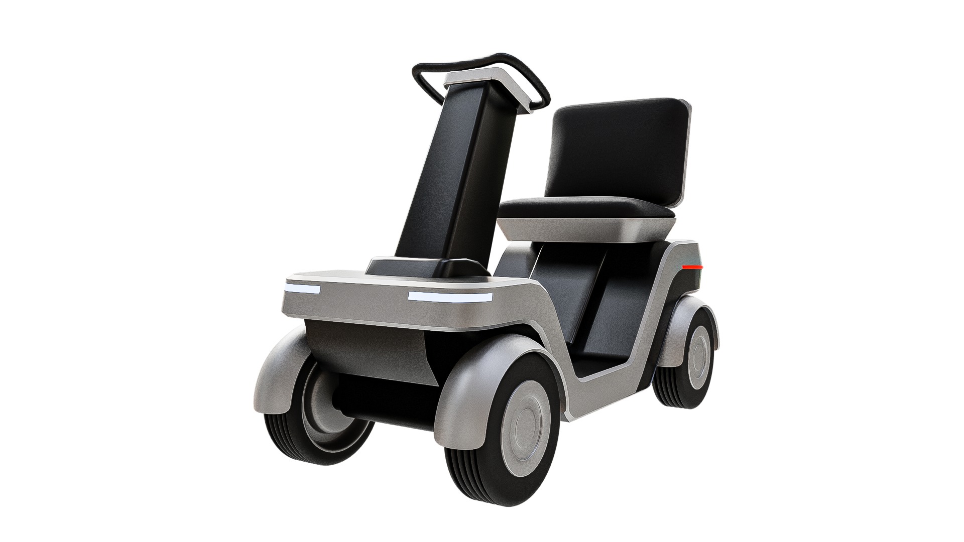 Urban Glide - The Future of Personal Mobility Low-poly 3D model_4
