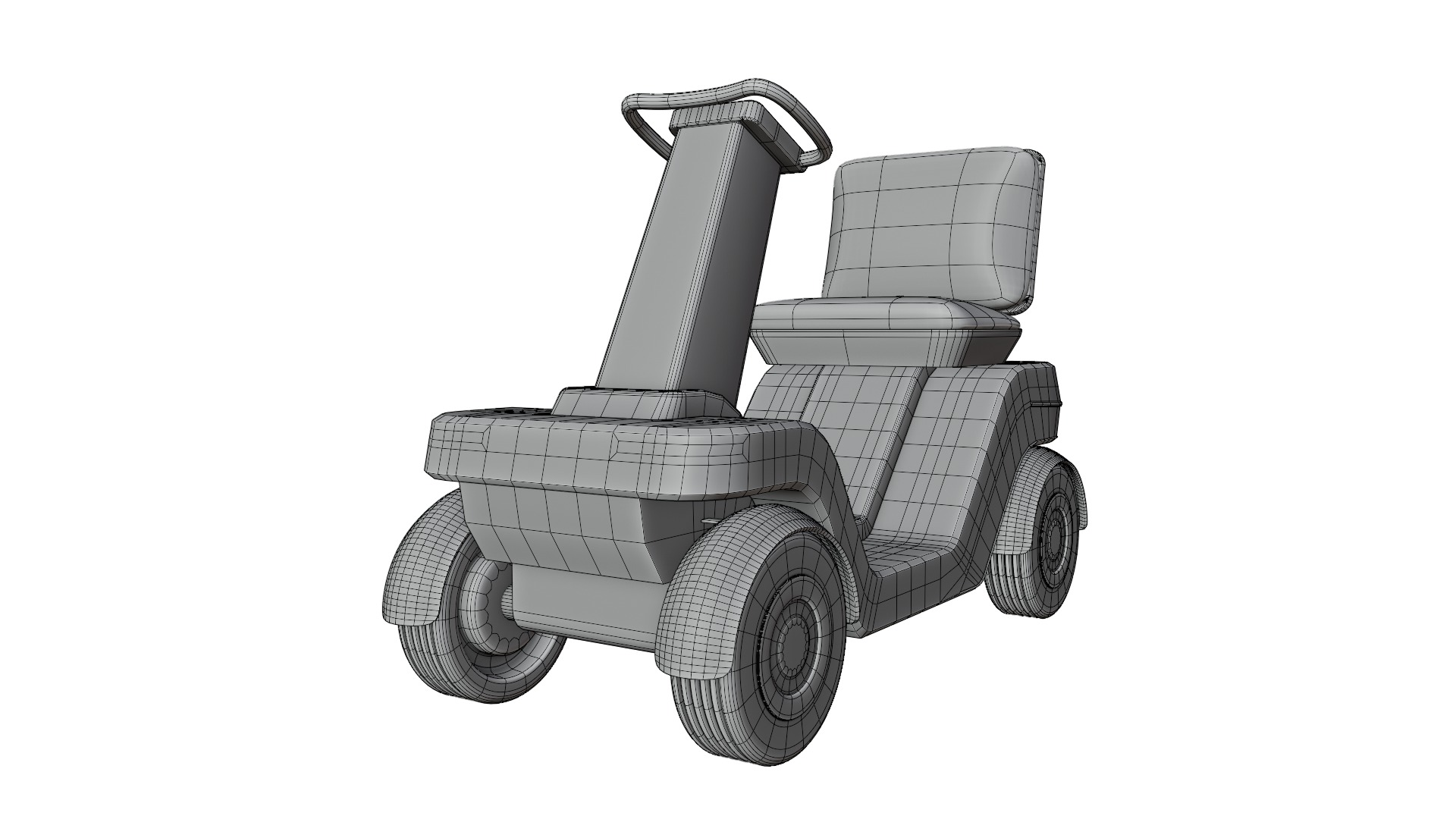 Urban Glide - The Future of Personal Mobility Low-poly 3D model_5