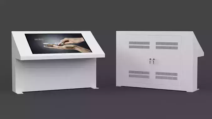 Information Kiosk 3D model