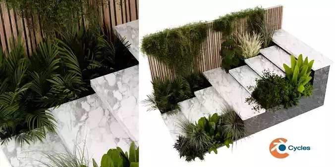 Collection plant vol 506 blender model