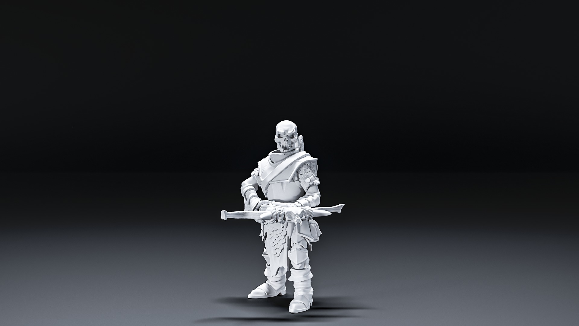 Skeleton Watch 2 Female Combined 3D print model_1