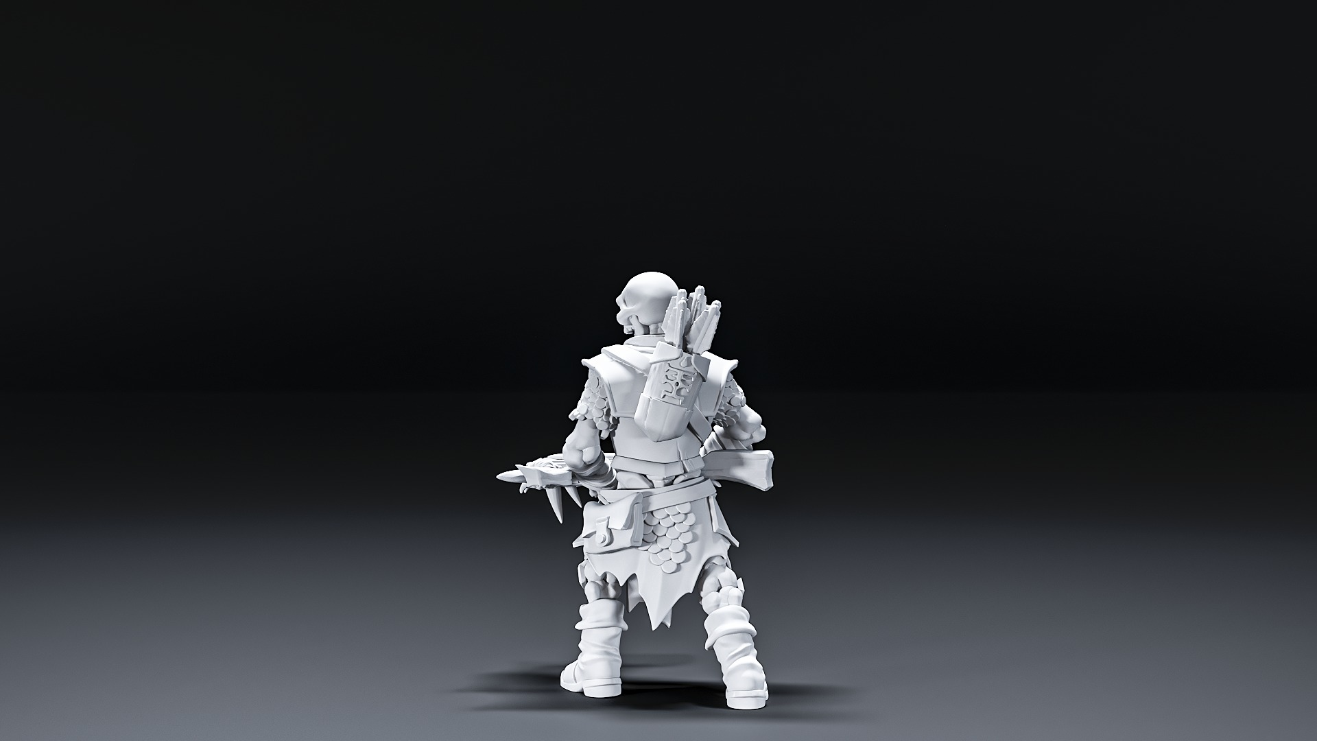 Skeleton Watch 2 Female Combined 3D print model_2