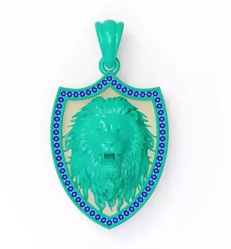 Lion pendant