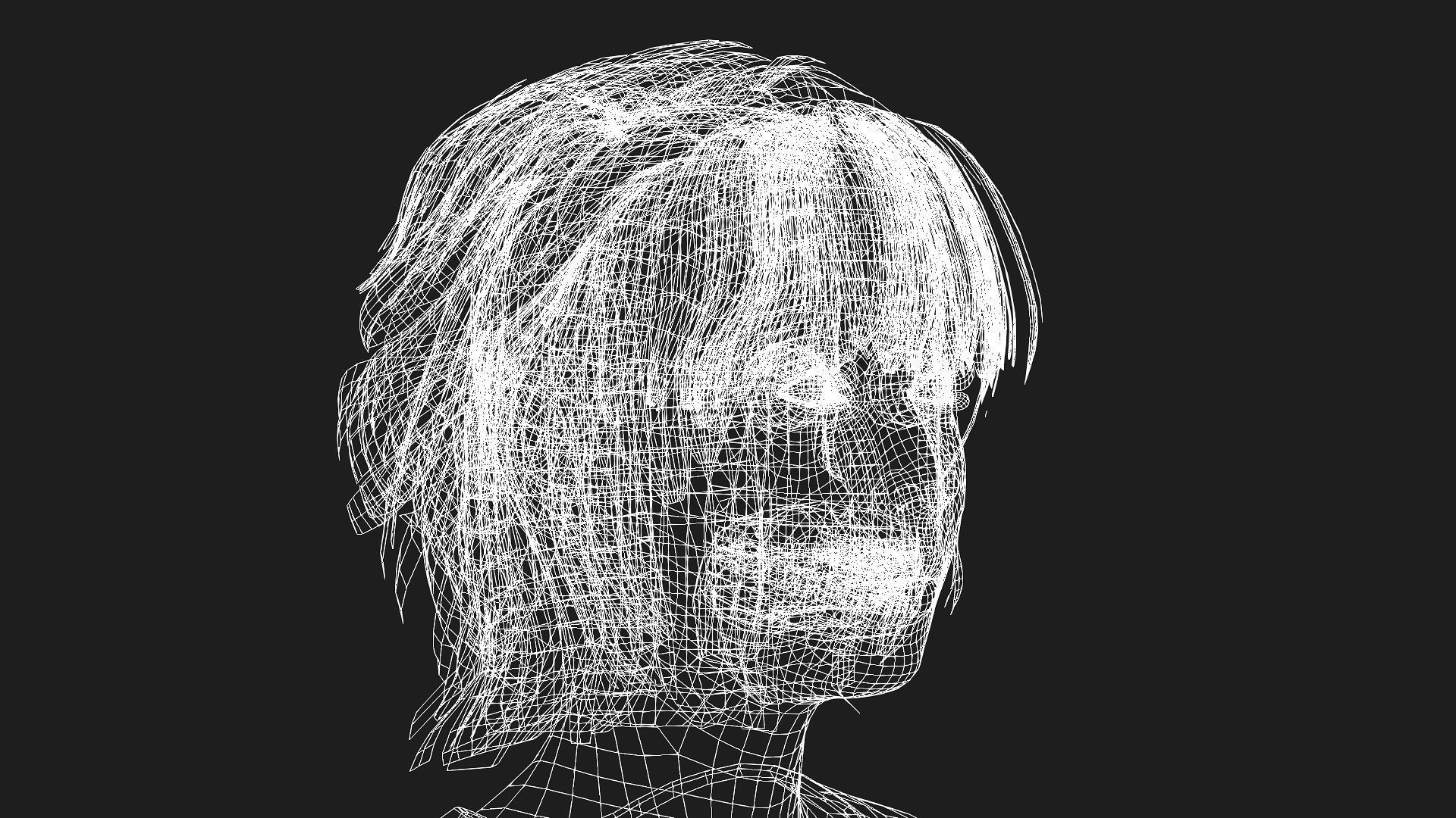 3D female character rigged textured and animation ready 3D model_20