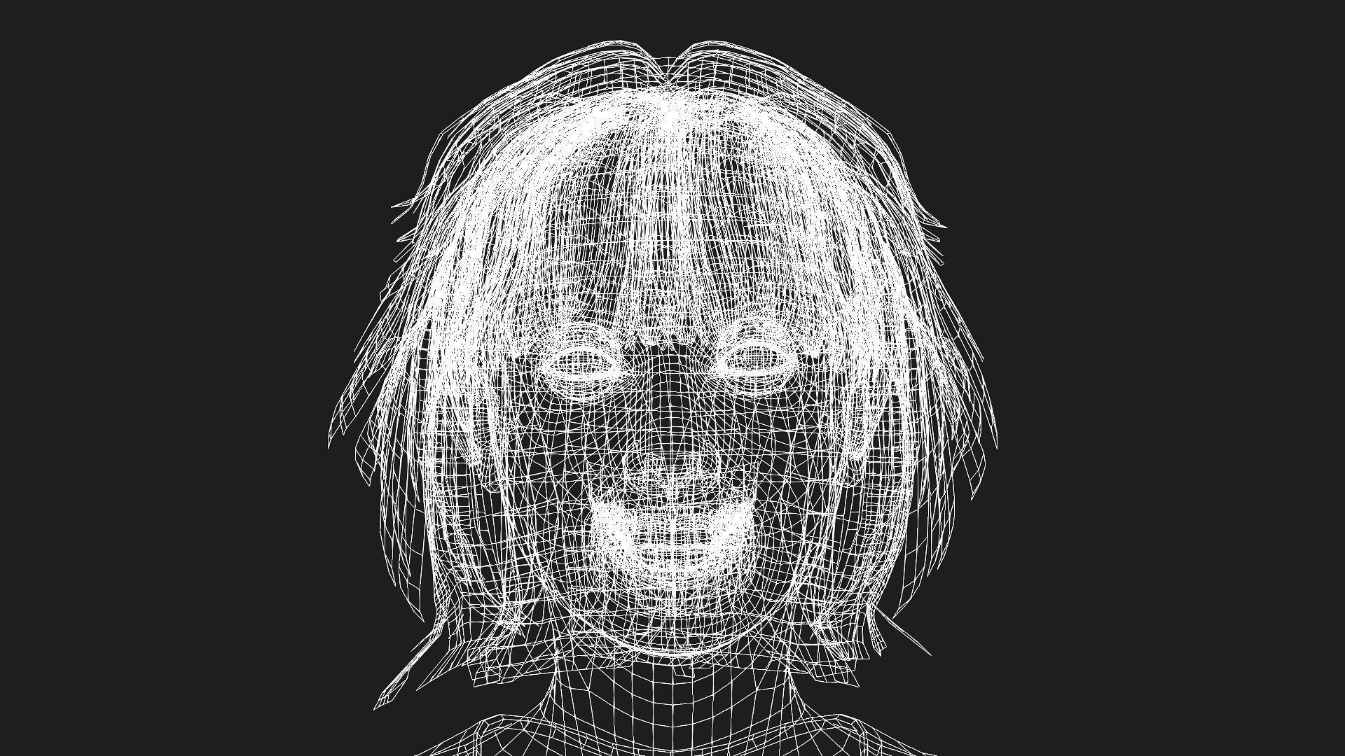 3D female character rigged textured and animation ready 3D model_19