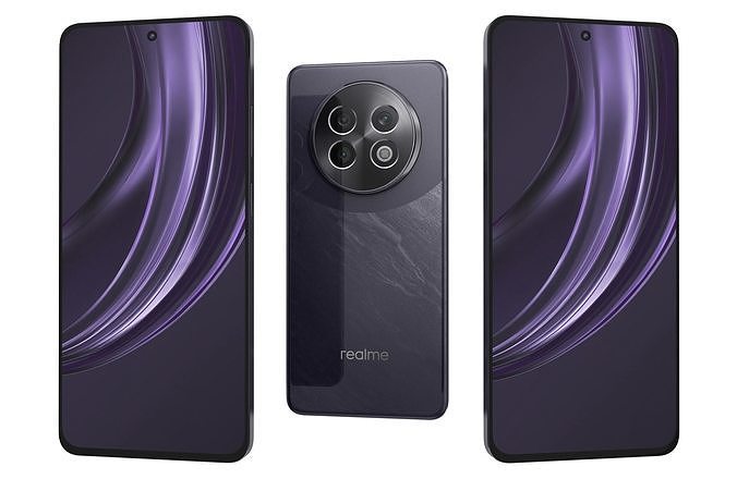 Realme 13 Plus 5G Dark Purple 3D model