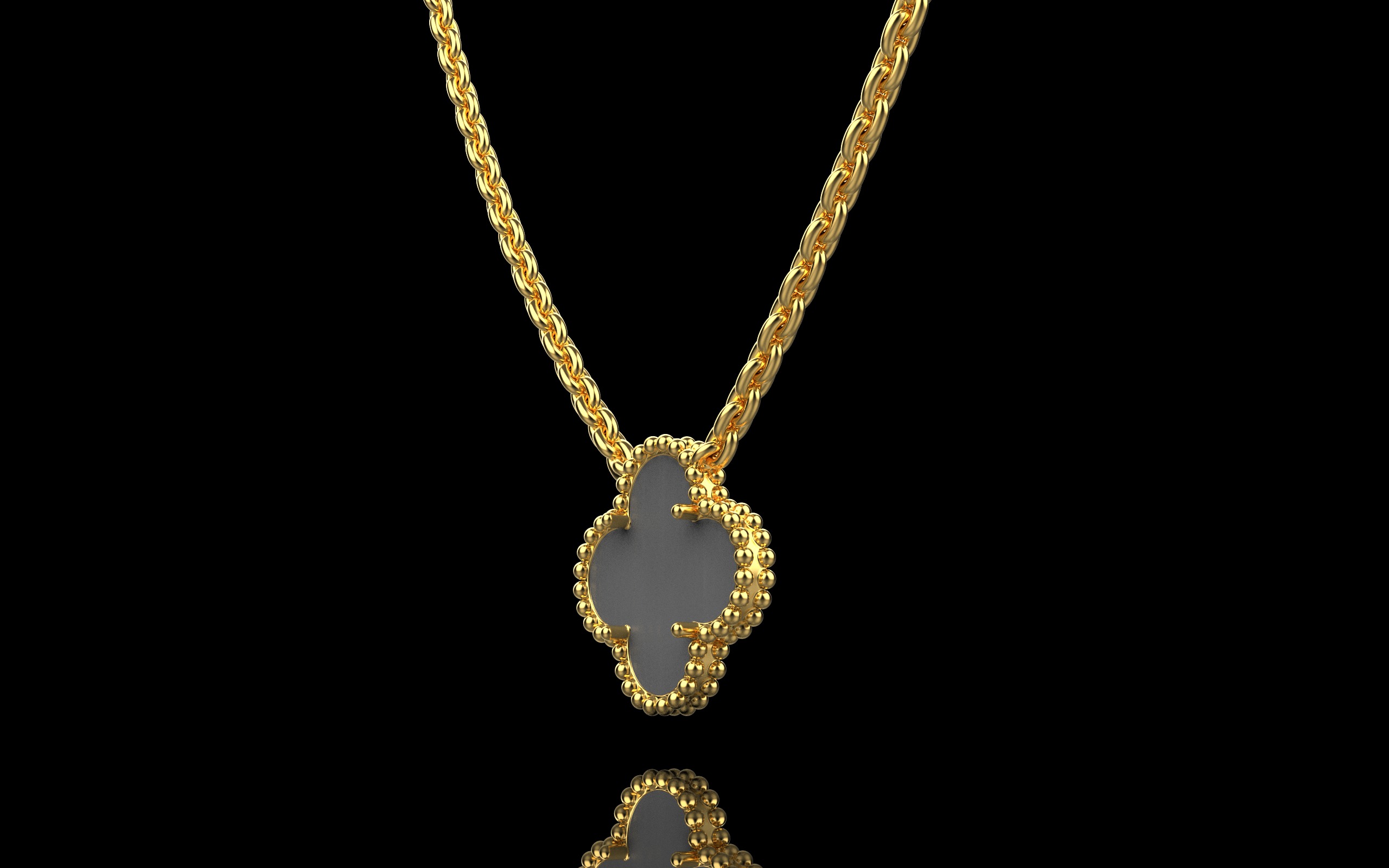 Pendant model 575 3D print model_2