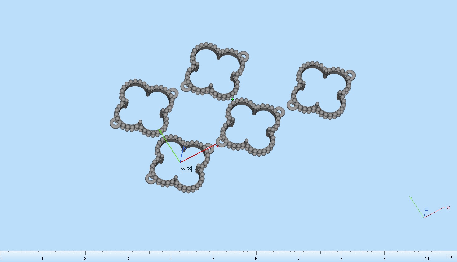 Bracelet model 574 3D print model_10