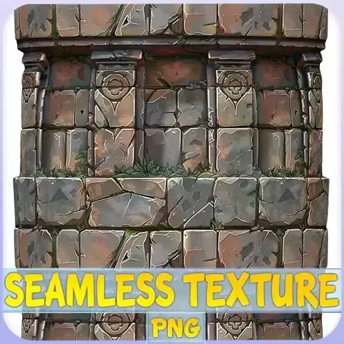 Stylized Wall Seamless Texture