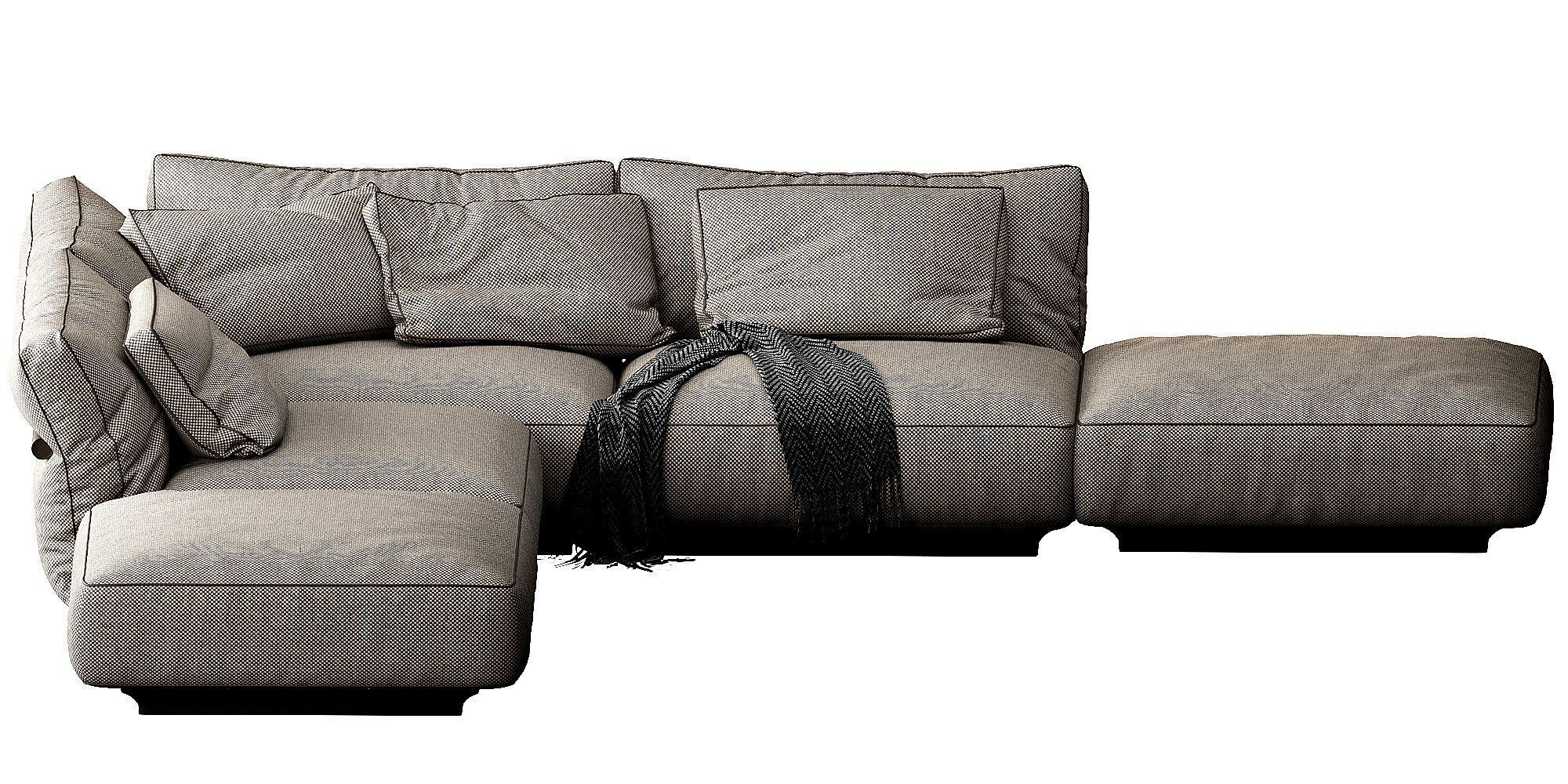 Flexform Camelot 3D model_13