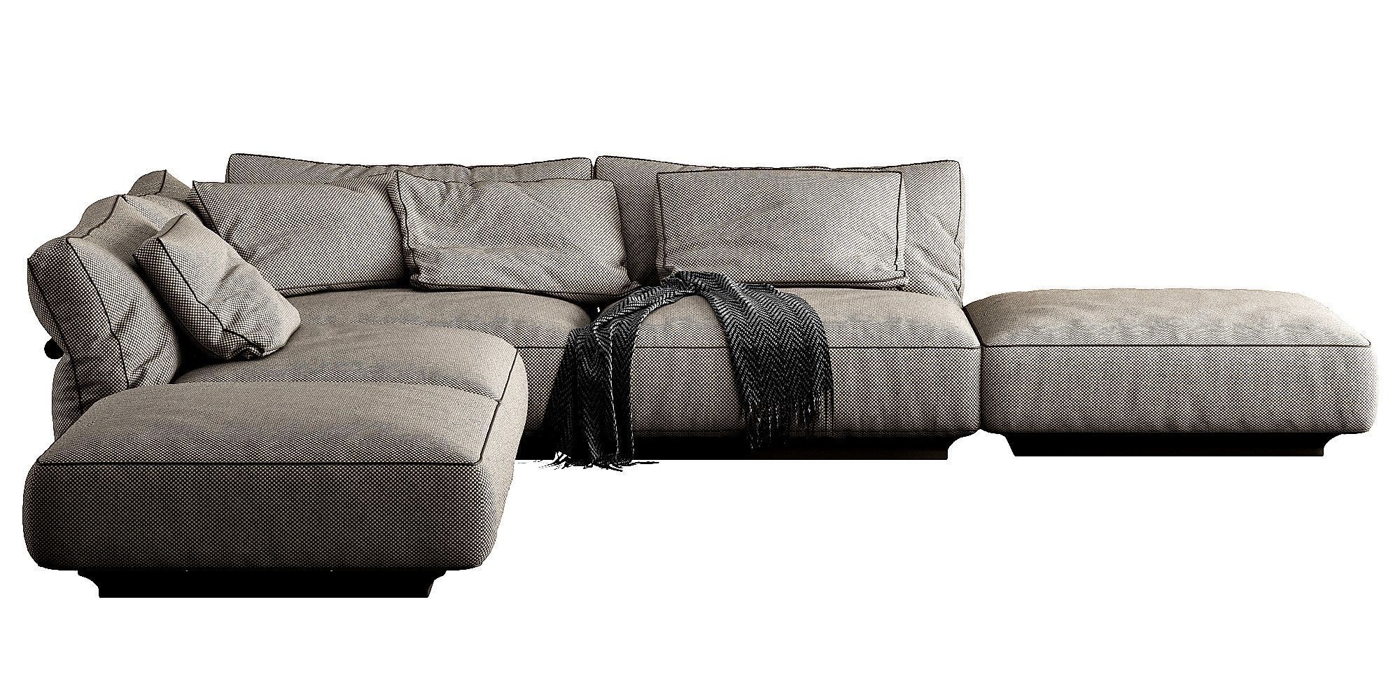 Flexform Camelot 3D model_10