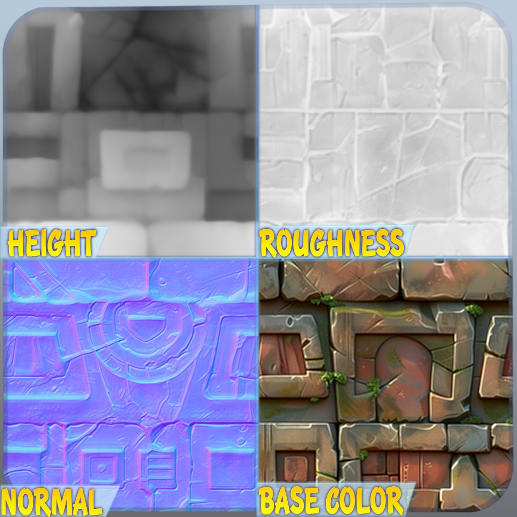 Stylized Wall Seamless Texture Texture_1