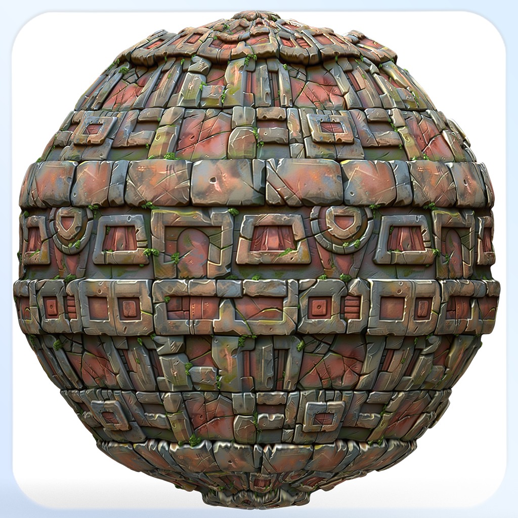 Stylized Wall Seamless Texture Texture_2