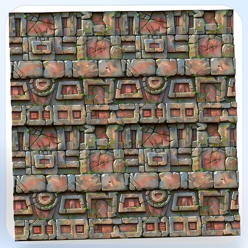 Stylized Wall Seamless Texture Texture_4