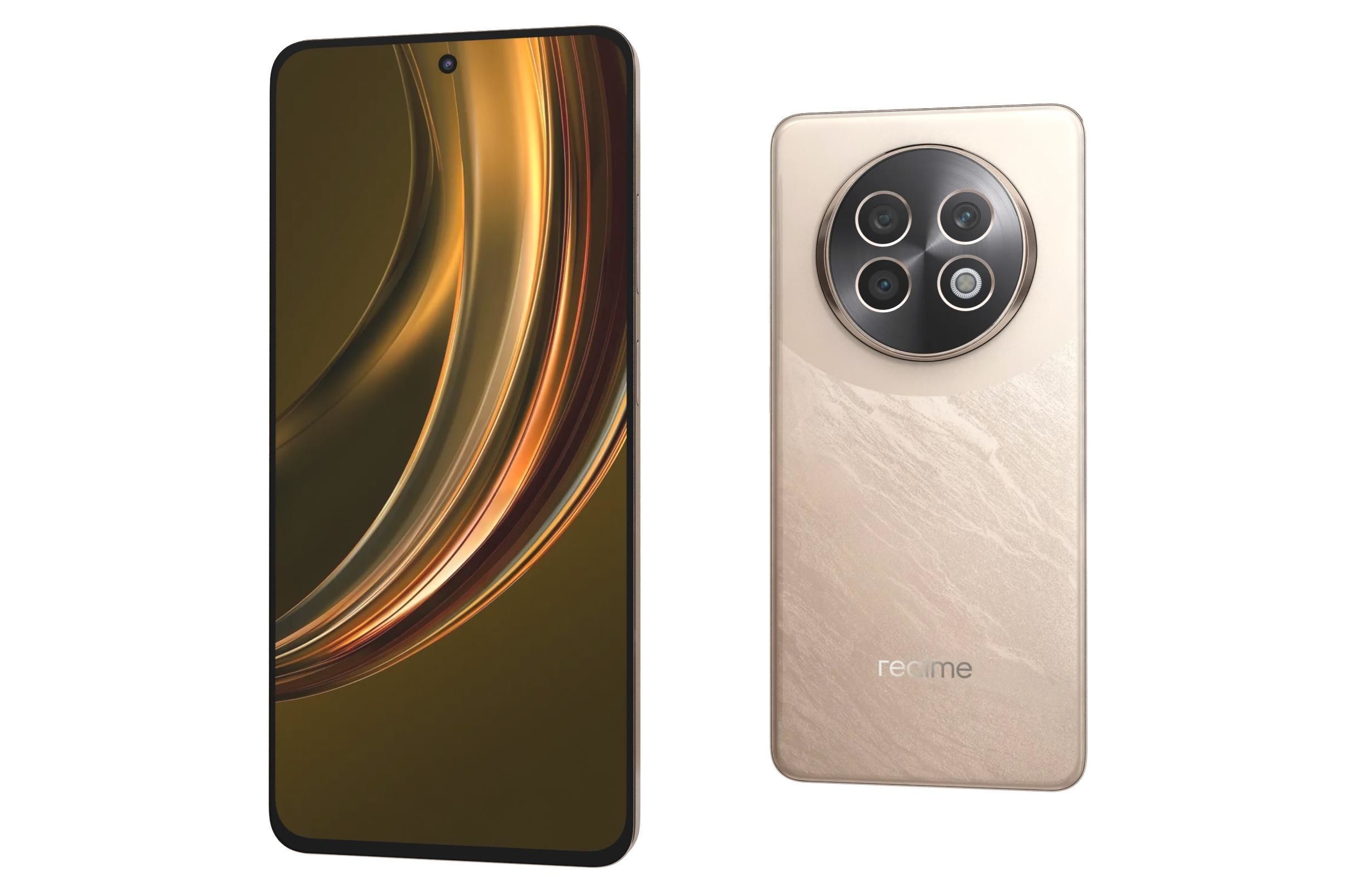 Realme 13 Plus 5G Victory Gold 3D model_6