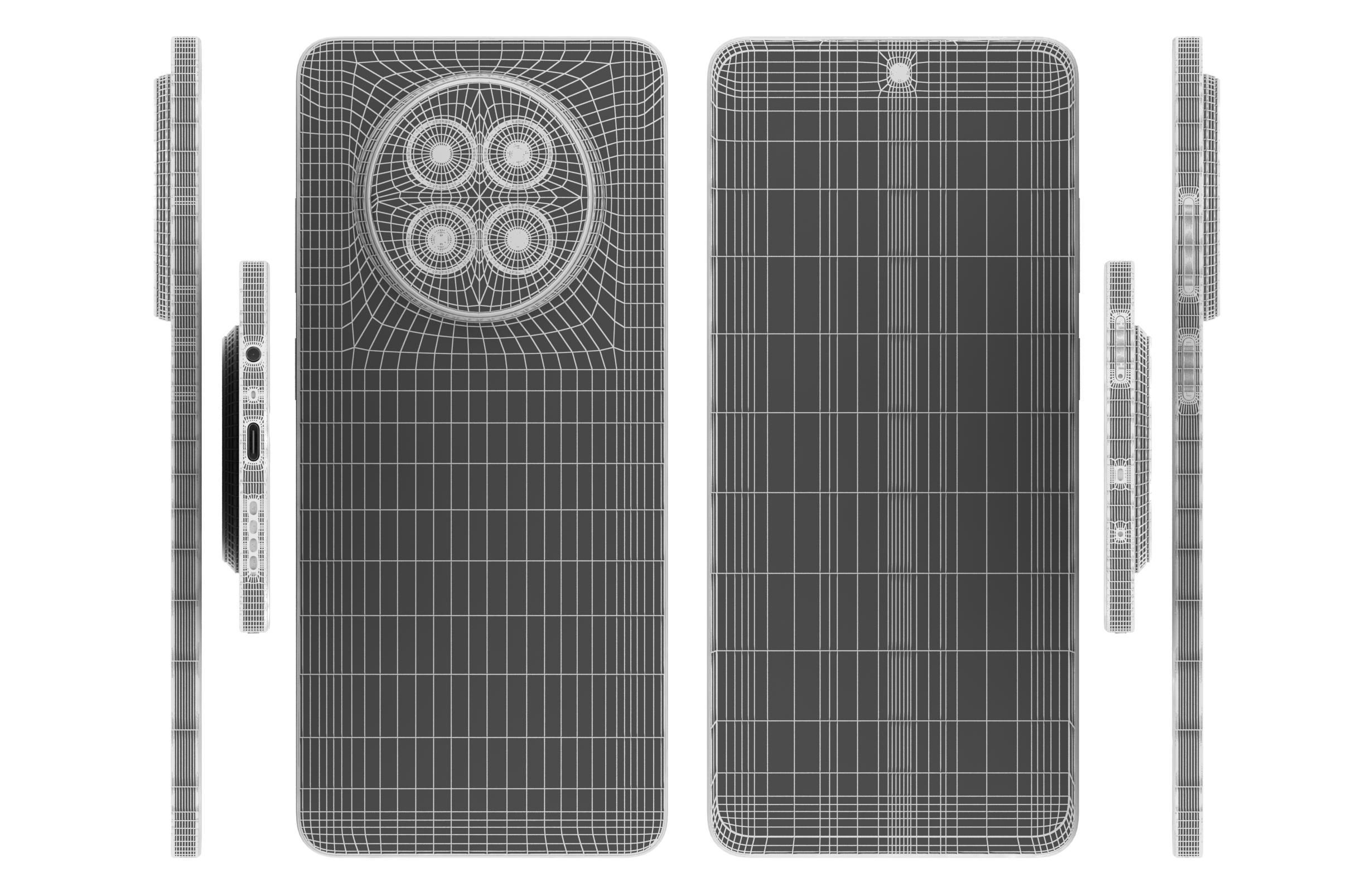 Realme 13 Plus 5G Victory Gold 3D model_17