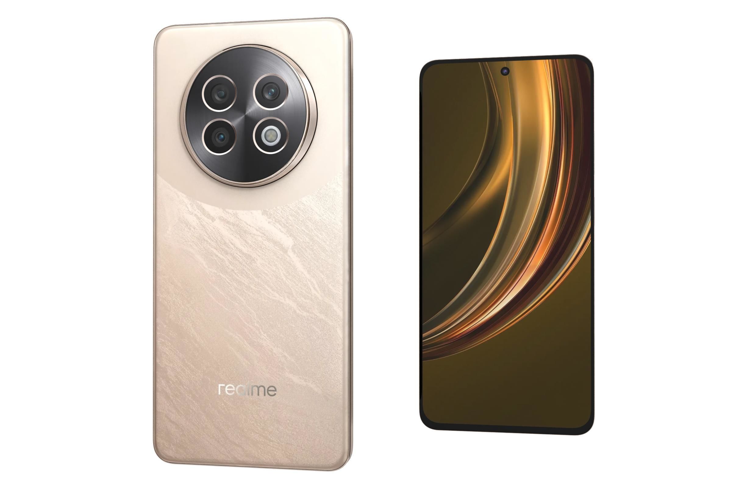 Realme 13 Plus 5G Victory Gold 3D model_7