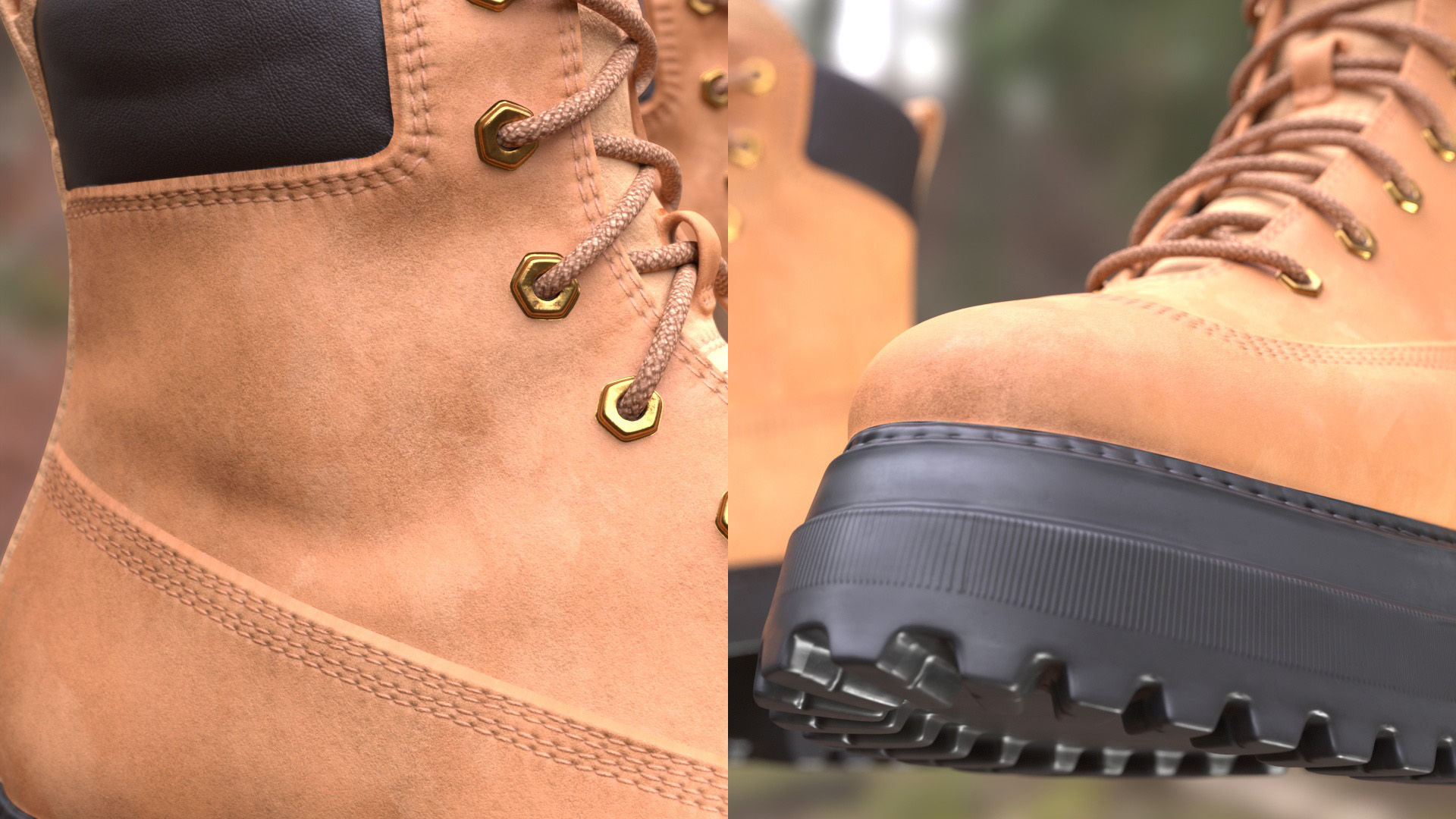 Boots 71 - All MH Bodies and UE5 Skeletons - Rigged Low-poly 3D model_13