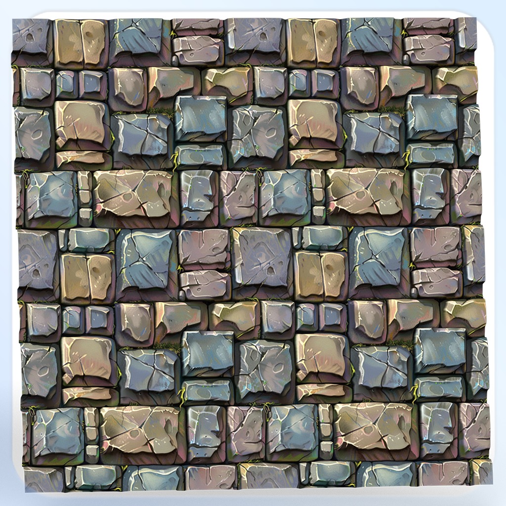 Stylized Wall Seamless Texture Texture_4