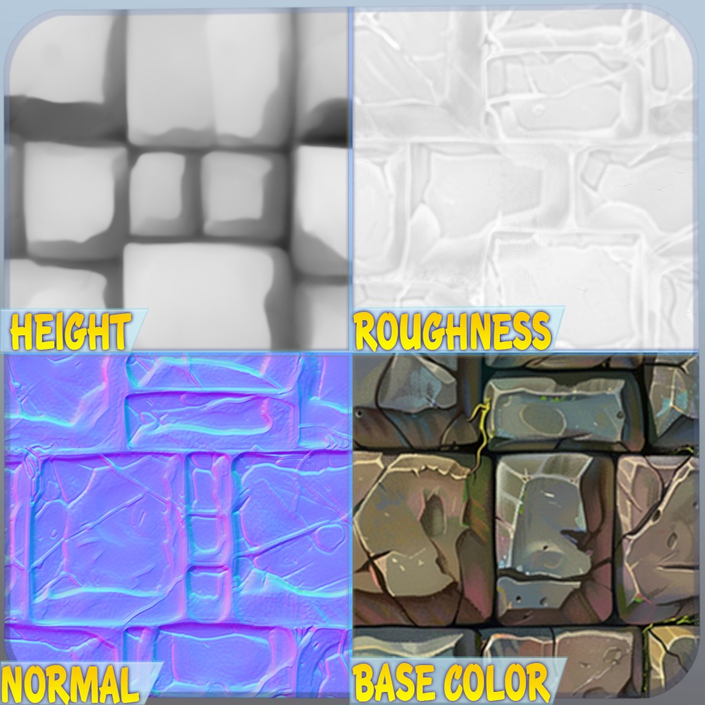 Stylized Wall Seamless Texture Texture_1