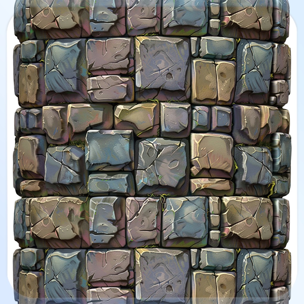 Stylized Wall Seamless Texture Texture_2