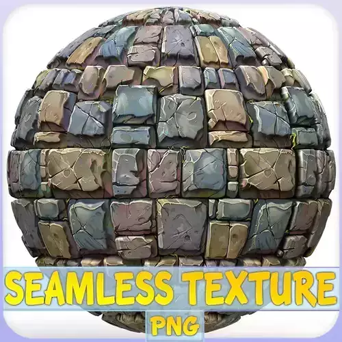 Stylized Wall Seamless Texture