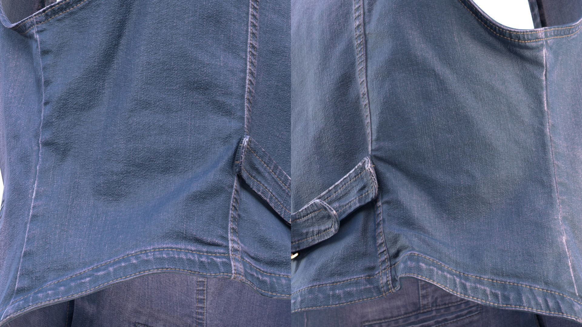 Vest 69 - All MH Bodies and UE5 Skeletons - Rigged Low-poly 3D model_13