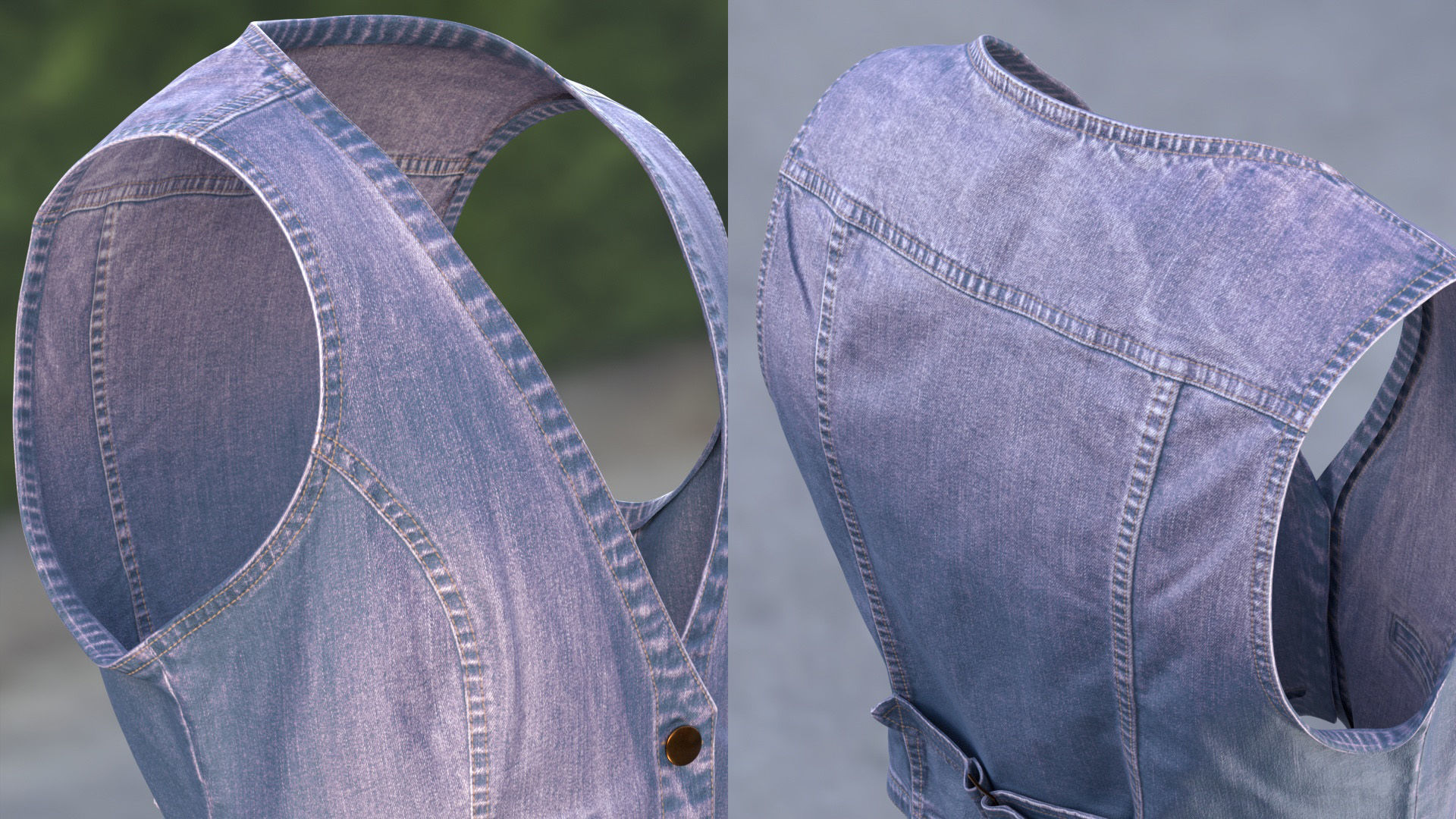 Vest 69 - All MH Bodies and UE5 Skeletons - Rigged Low-poly 3D model_14