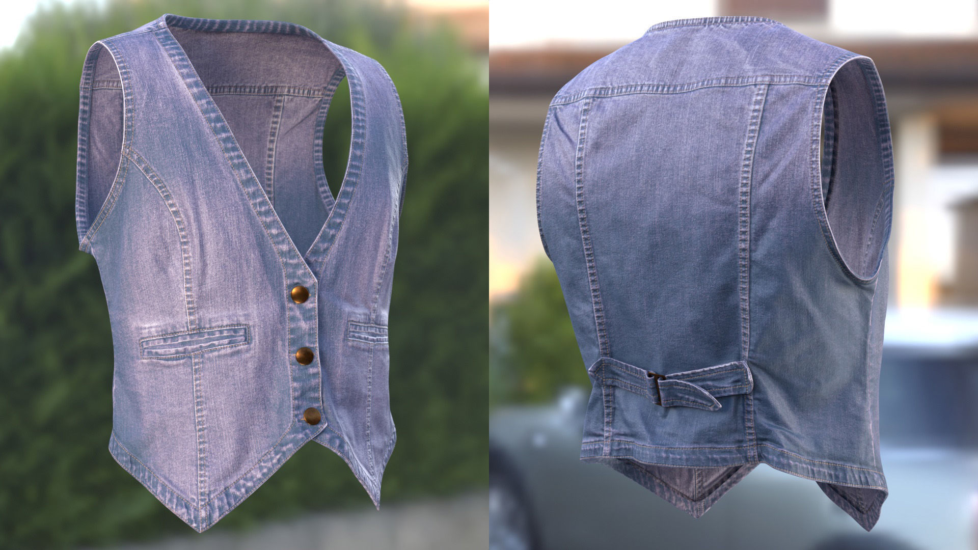 Vest 69 - All MH Bodies and UE5 Skeletons - Rigged Low-poly 3D model_8